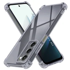 Xiaomi Redmi 15 4G / Redmi 15 5G Smoke Black Techsuit - Shockproof Clear Silicone tok