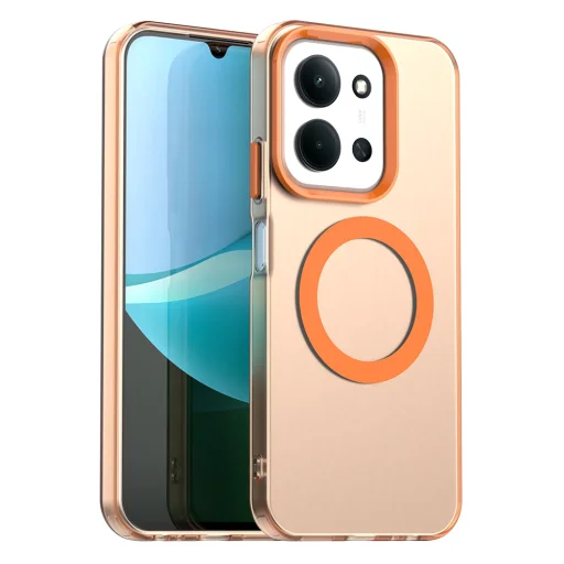 Xiaomi Redmi 15C 4G / Redmi 15C 5G Techsuit CandyCase MagSafe Narancssárga tok - 1