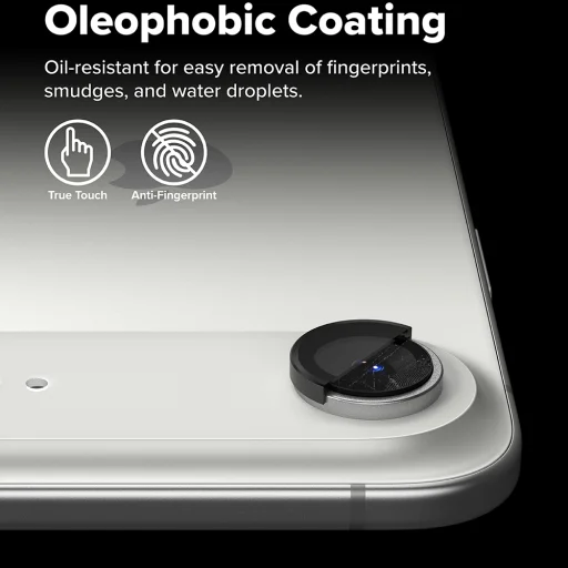  iPhone 17 Air Ringke Camera Lens Frame üveg - Fekete üvegfólia - 5