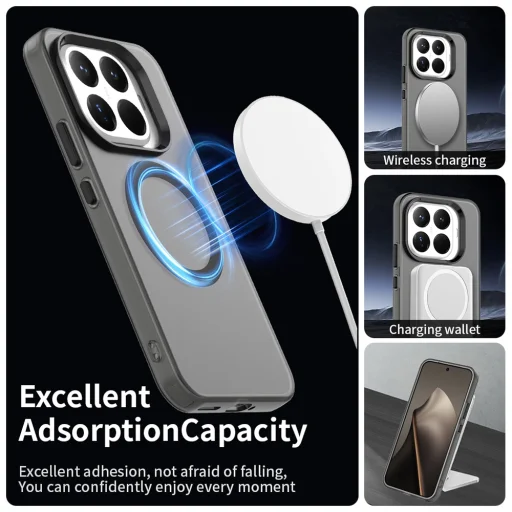 Xiaomi 15T Techsuit - CandyCase MagSafe - Fekete tok - 3