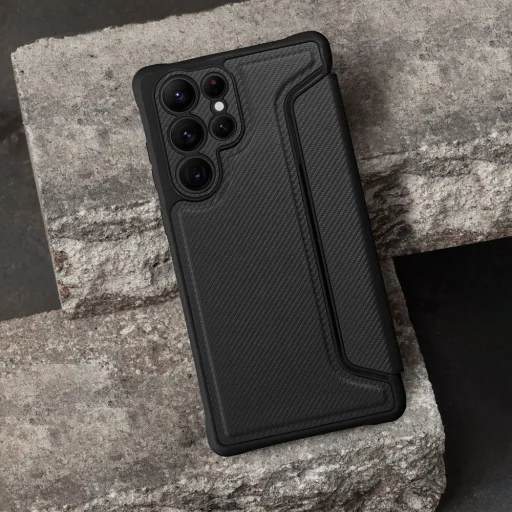 Samsung Galaxy A06 RAZOR Book tok fekete - 7