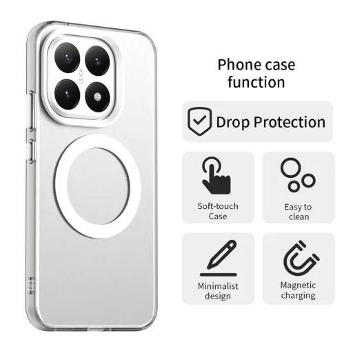  Xiaomi 15T White Techsuit - CandyCase MagSafe tok - 4