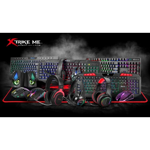 XTRIKE ME Vezetékes Gamer Egér GM-110 Fekete - 9