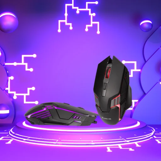 XTRIKE ME Vezetékes Gamer Egér GM-110 Fekete - 11