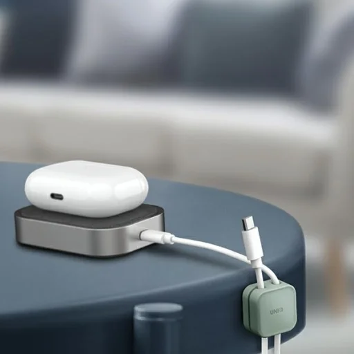 UNIQ Pod öntapadós kábelrendező 8 db terrakotta narancs - 3