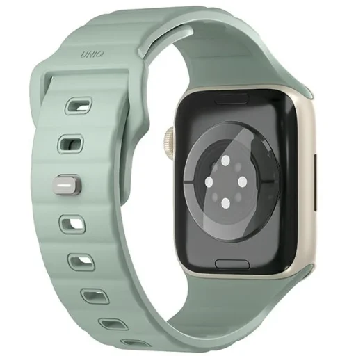 Apple Watch UNIQ Stride Szíj (Series 1/2/3/4/5/6/7/8/9/SE/SE2/SE3) 38/40/41mm FKM Gumi Menta/Jég - 2