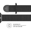 Apple Watch 38/40/41 mm Series 1/2/3/4/5/6/7/8/SE/SE2 SuperDry Watchband Chainmail fekete - 5