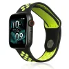 Apple Watch Beline Sport Szilikon Szíj 42/44/45/49mm Fekete/Limon