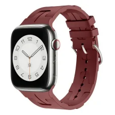 Apple Watch szíj Beline szilikon ultra 38/40/41 mm bordó