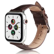 Apple Watch Beline bőrszíj 42/44/45/49mm barna