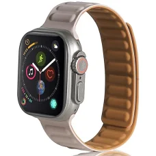 Apple Watch Beline Mágneses szíj 42/44/45/49mm szürke/keki