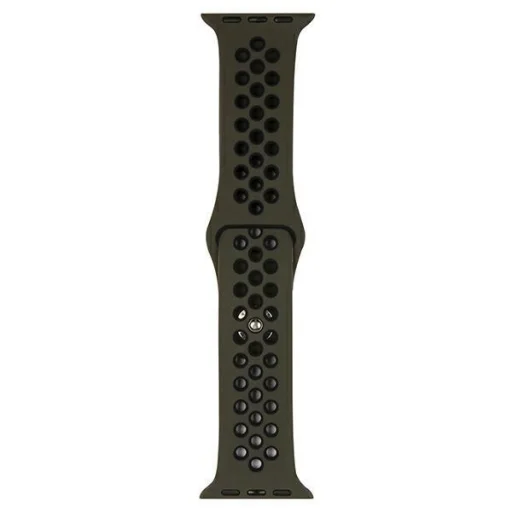 Apple Watch Beline Sport Szilikon Szíj 42/44/45/49mm Barna/Fekete - 2