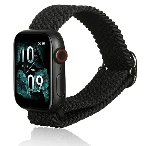 Apple Watch Beline Textile szíj 42/44/45/49mm fekete - 1
