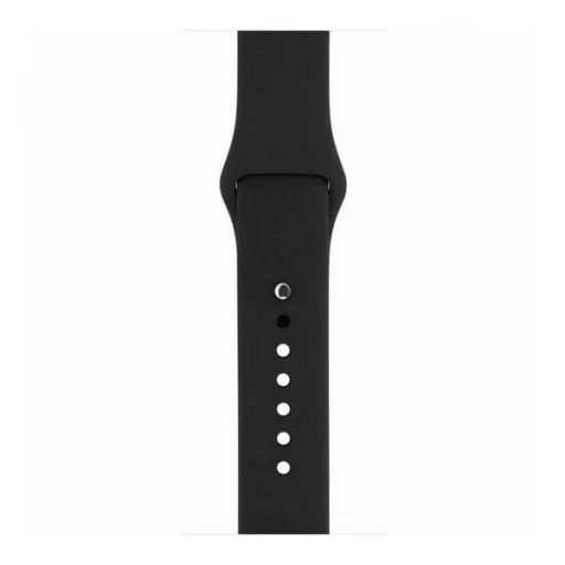 Apple Watch 38/40/41 mm Mercury szilikon szíj fekete - 3