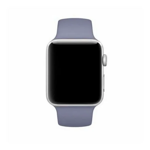 Apple Watch 38/40/41 mm Mercury szilikon szíj levendula - 2