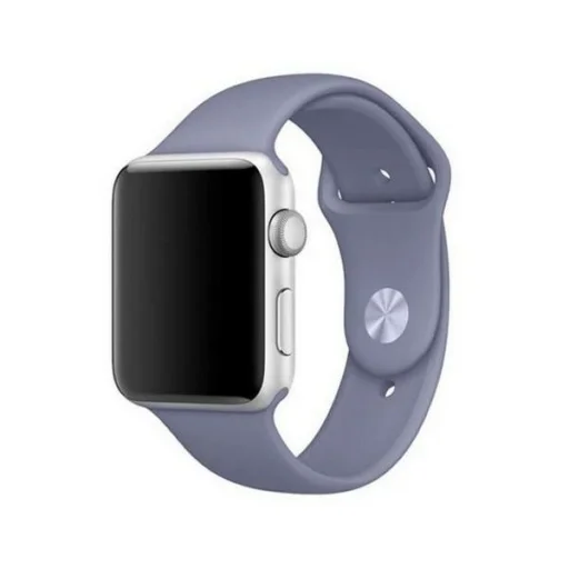 Apple Watch 38/40/41 mm Mercury szilikon szíj levendula - 1