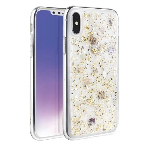 iPhone XS MAX UNIQ Lumence Clear champagne gold tok - 1