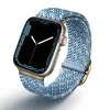 Apple Watch 38/40/41 mm UNIQ Aspen Szíj Braided DE kék thumbnail