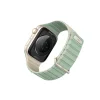 Apple Watch Series 1-9/SE/SE2/SE3 38/40/41 mm UNIQ szíj Revix Evo Mint-Beige Reversible Magnetic thumbnail