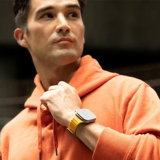 Apple Watch Series 1/2/3/4/5/6/7/8/9/SE/SE2/SE3/Ultra/Ultra2 42/44/45/49mm UNIQ Strap Revix Evo szíj - 4