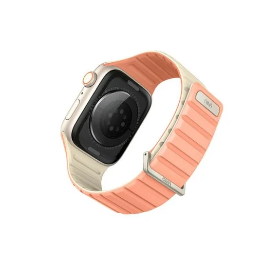 Apple Watch 38/40/41 mm UNIQ Revix Evo Megfordítható Mágneses szíj rózsaszín - 3