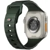 UNIQ Stride Apple Watch 1/2/3/4/5/6/7/8/9/SE/SE2/SE3/Ultra/Ultra2/Ultra3 42/44/45/49mm szíj, sötétzöld thumbnail