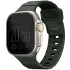 UNIQ Stride Apple Watch 1/2/3/4/5/6/7/8/9/SE/SE2/SE3/Ultra/Ultra2/Ultra3 42/44/45/49mm szíj, sötétzöld
