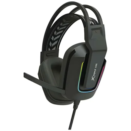 XTRIKE ME GH-712 Gaming Headset Mikrofonnal Fekete - 1