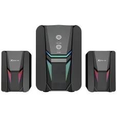 XTRIKE ME Sztereó 2.1 Gaming Számítógépes Hangszóró Szett SK-612 Fekete