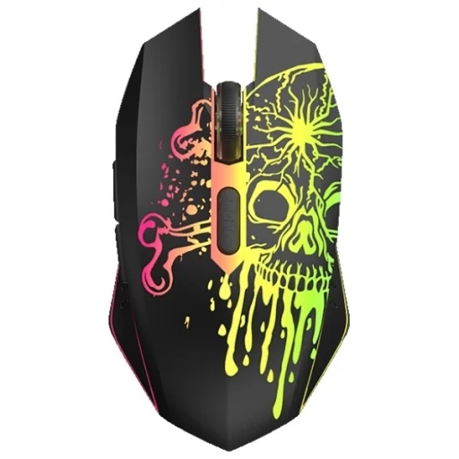 Set 4 az 1-ben Combo XTRIKE ME CMX-415 EN fülre helyezhető fejhallgató + billentyűzet + egér + egérpad fekete/fehér - 2