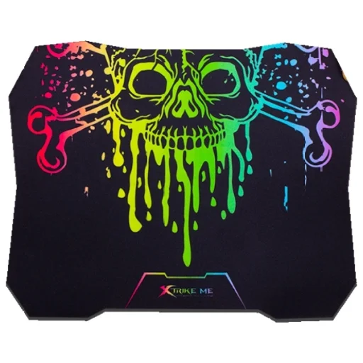 Set 4 az 1-ben Combo XTRIKE ME CMX-415 EN fülre helyezhető fejhallgató + billentyűzet + egér + egérpad fekete/fehér - 5