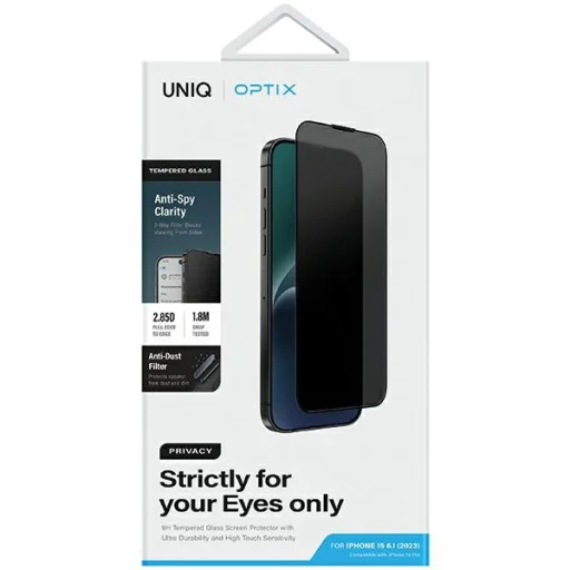 iPhone 14 Pro 6.1" UNIQ Optix Privacy üvegfólia - 6