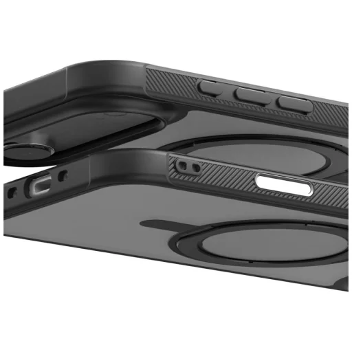 iPhone 17 Air Araree Duple M Stand MagSafe tok Fekete - 2