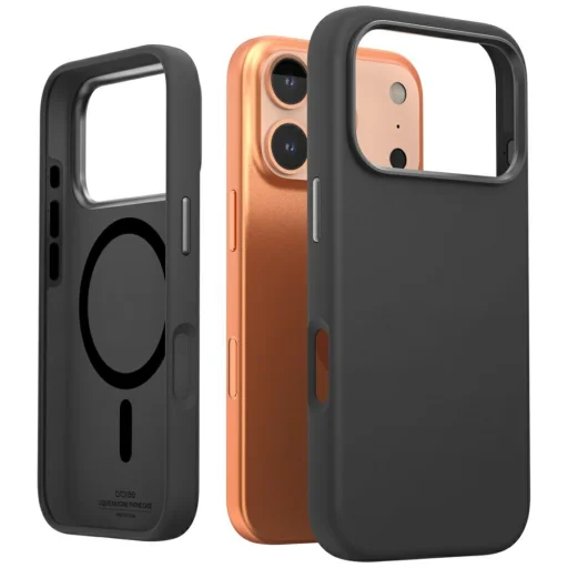 iPhone 17 Pro Araree Typo Skin M MagSafe tok fekete - 1