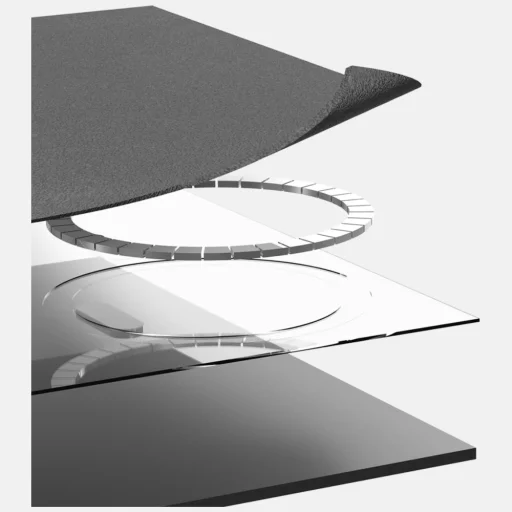 iPhone 17 Pro Max Araree Typo Skin M MagSafe tok kő - 5