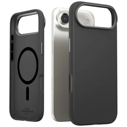 iPhone Air Araree Typo Skin M MagSafe tok Fekete - 1