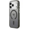 iPhone 17 Pro Max Guess IML Gradiense Háromszög Logó MagSafe tok fekete thumbnail