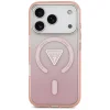 iPhone 17 Pro Guess IML Gradient Triangle Logo MagSafe rózsaszín tok thumbnail