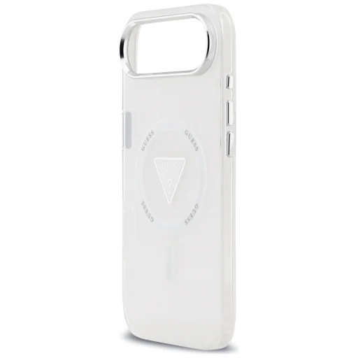 iPhone 17 Air Guess IML Gradient Triangle Logo MagSafe átlátszó tok - 6