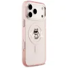 iPhone 17 Pro Max Karl Lagerfeld IML Choupette Sketch Logo MagSafe rózsaszín tok thumbnail