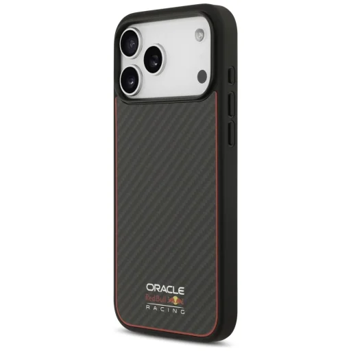 iPhone 17 Pro Max Red Bull Kevlar Logo Matt MagSafe fekete tok - 2