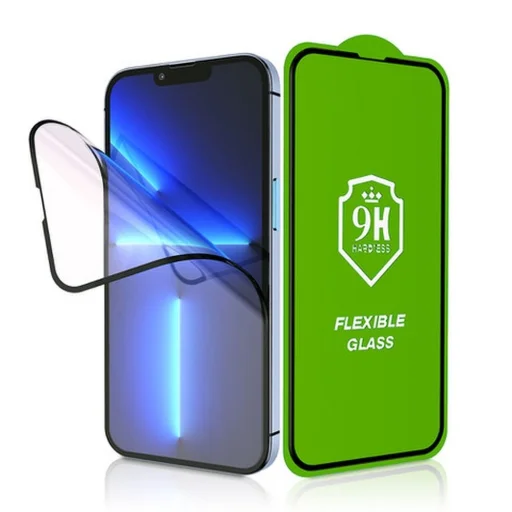 Bestsuit Flexible Hybrid Glass 5D Huawei P30 fekete üvegfólia - 2