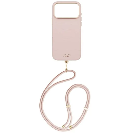 iPhone 17 Pro Max UNIQ Coehl Mirelle mágneses töltés tok rózsaszín - 2