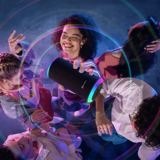 Anker SoundCore Flare 2 Bluetooth Hangszóró, 20W, RGB, Vízálló, Fekete A3165G11 - 5