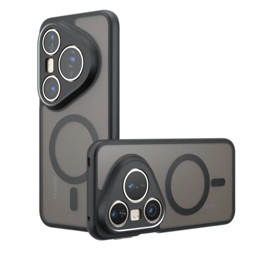  Huawei Pura 80 Ultra Techsuit - PureFrost MagSafe - Fagyott Fekete tok - 1