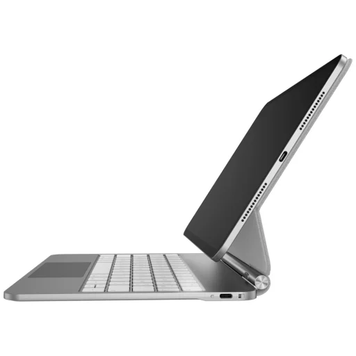 iPad Pro 11" M4 (2024) UNIQ Venno Pro Mágneses Okos Tok billentyűzettel fehér tok - 3