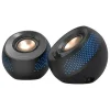 Creative Pebble X Számítógépes Hangszórók 2.0 Fekete USB-C RGB Világítással thumbnail