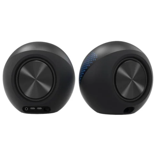 Creative Pebble X Számítógépes Hangszórók 2.0 Fekete USB-C RGB Világítással - 3