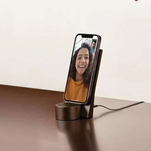 Lexon City Energy Pro 10W Vezeték nélküli Töltő Bluetooth Hangszóróval bronz - 6