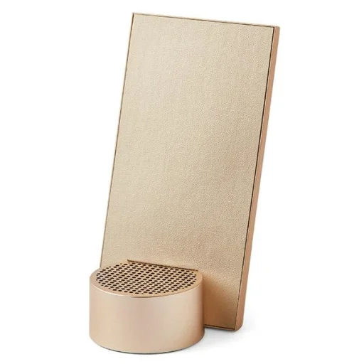 Lexon City Energy Pro 10W Vezeték nélküli Töltő Bluetooth Hangszóróval világos arany - 1